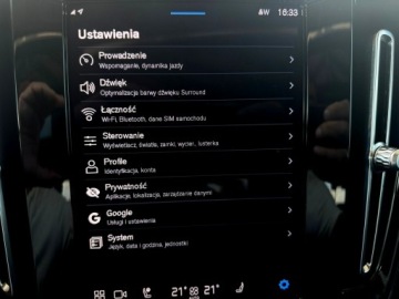Volvo XC40 Crossover Facelifting 2.0 B3 163KM 2024 Volvo XC 40 RECHARGE nawi ful led SKÓRA panorama, zdjęcie 35