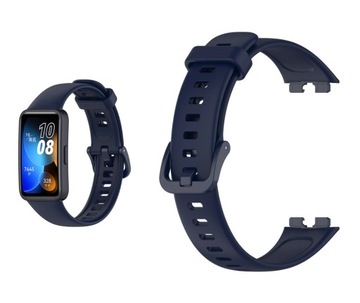 Pasek do Huawei Band 8 GRANATOWY