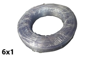 Wąż techniczny igielitowy 6x1 50m