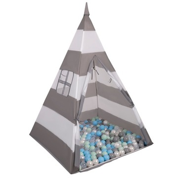 Namiot TIPI WIGWAM Domek DLA DZIECI 100 piłeczek