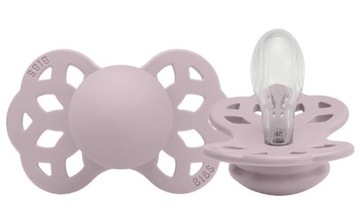 BIBS M DUSKY LILAC INFINITY SYMMETRICAL Smoczek Symetryczny Silikonowy