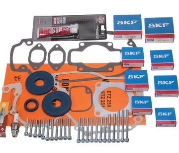 ŁOŻYSKA SKF C4 USZCZELNIACZE ŚRUBY MZ ETZ 250 251