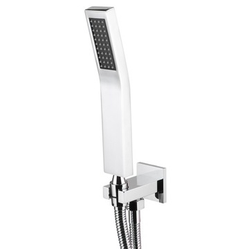 Zestaw akcesoriów do montażu naściennego, łazienkowej głowicy prysznicowej ze stali nierdzewnej 304