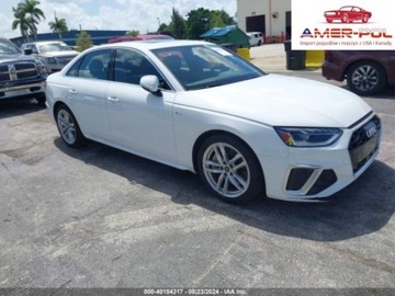 Audi A4 B9 2023 Audi a4 2023r, Premium Plus, Quattro, S-LINE, 2.0L 2.0 Benzyna 261KM