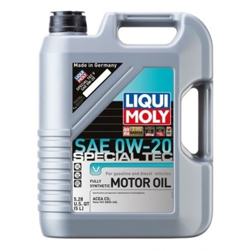 OLEJ LIQUI MOLY 0W20 5L SPECIAL TEC V / VOLVO VCC RBS0-2AE