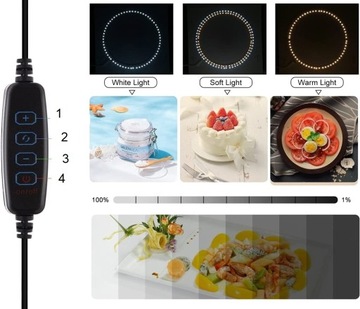 PULUZ PU5040 NAMIOT BEZCIENIOWY 40x40cm LED 5500K
