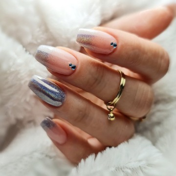 Декор для ногтей Dust Эффект дежавю Мерцающие частицы, цвет на выбор