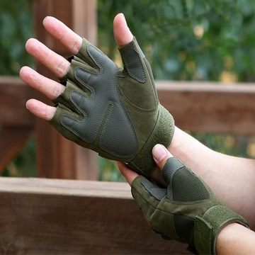 ВОЕННЫЕ ТАКТИЧЕСКИЕ БОЕВЫЕ ПЕРЧАТКИ БЕЗ ПАЛЬЦЕВ L