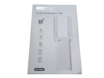 Router 5g Totolink NR1800X Router WiFi 6 Dual Band 5G 4G LTE NA KARTE SIM