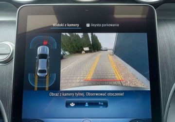 Mercedes Klasa C W206 2022 Mercedes-Benz Klasa C W206 2.0 278KM MHEV 4MATIC Automat Avantgarde Serwis, zdjęcie 31