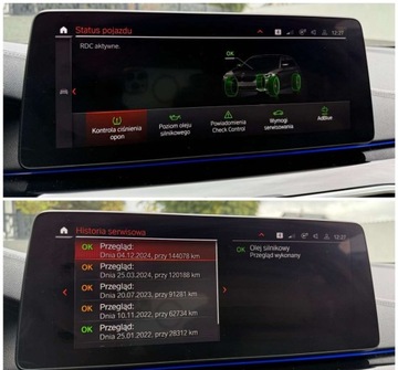 BMW Seria 5 G30-G31 Touring Facelifting 2.0 520d 190KM 2021 BMW Seria 5 520d Luxury Line KAMERA AMBIENTE serwisowany Bezwypadkowy, zdjęcie 37