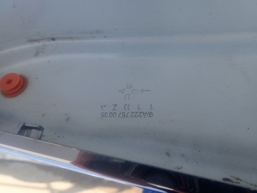 MERCEDES TŘÍDA S W222 VÍKO KUFRU KUFRU