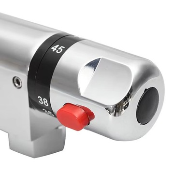 BATERIA TERMOSTATYCZNA NATRYSKOWA PRYSZNICOWA CHROM TERMOSTAT ŁAZIENKOWA