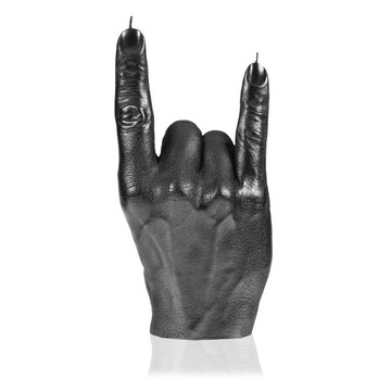 Świeca Hand RCK Czarny Metalik