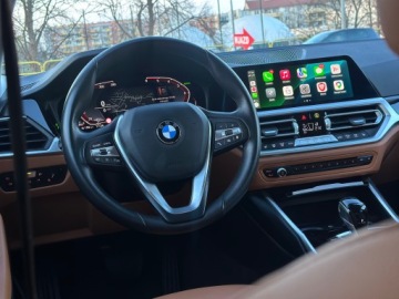 BMW Seria 3 G20-G21 Touring 2.0 320d 190KM 2021 BMW 3er G21 190 KM Automat SportLine Shadow Line / Virtual / BEZWYPADKOWY, zdjęcie 30