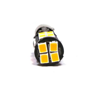Светодиодная лампа BAW9S, HY21W 12V CANBUS оранжевая