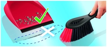 Vileda 2в1 совок и метла