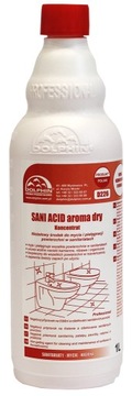 SILNY KWAS DO CZYSZCZENIA TOALET ARMATURY WC DOLPHIN SANI ACID AROMA DRY 1L
