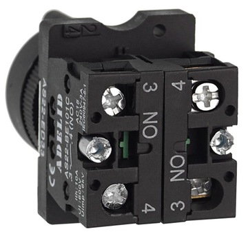 КНОПОЧНЫЙ ПЕРЕКЛЮЧАТЕЛЬ ПЕРА 1-0-2 XB2 ED33 КОРОТКИЙ