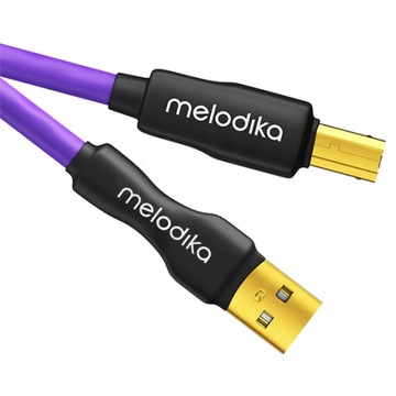 MELODIKA MDUAB05 KABEL USB 2.0 TYPU A-B DO DAC 0.5M