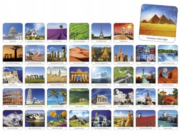 Adamigo ODKRYJ ŚWIAT Gra Pamięciowa MEMORY