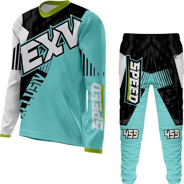 KOMPLET MOTOCROSS QUAD ENDURO MTB NADRUK