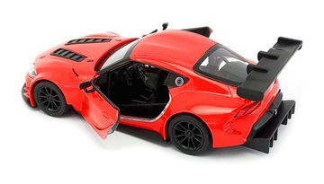 AUTO METALOWE TOYOTA SUPRA GR RACING CONCEPT SAMOCHÓD MODEL KINSMART 1 36