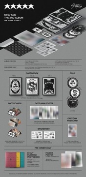 Stray Kids - 3-й АЛЬБОМ [(5-STAR)] VER B