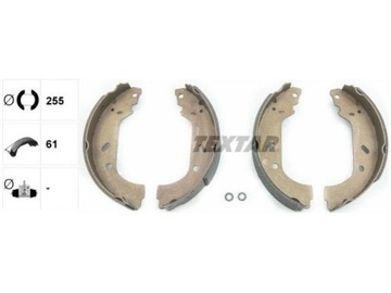 ТОРМОЗНЫЕ КОЛОДКИ TEXTAR CITROEN/ FIAT/ LANCIA/