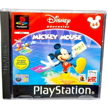 Gra Disney Learning Mickey Mouse PSX PS1 UNIKAT