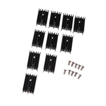 10 шт. маленький алюминий для Mosfet