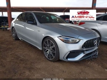 Mercedes Klasa C W206 2023 Mercedes-Benz Klasa C c43, 2023r., 4x4, 2.0L 2.0 Benzyna 402KM