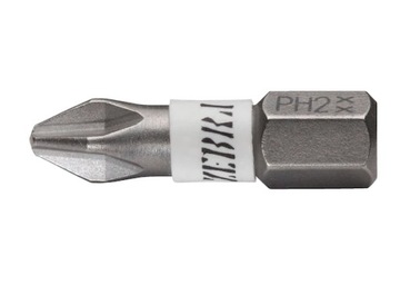 WURTH Bit PH2 ZEBRA C 6.3 (1/4) 25MM 10szt.