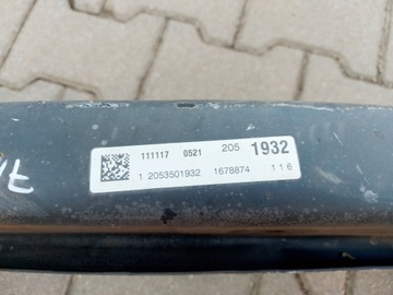 MERCEDES W205 COUPE Kołyska sanki wózek tył 18r.