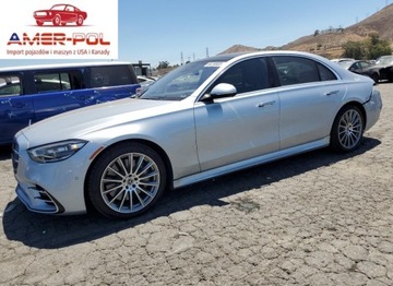 Mercedes Klasa S W223/V223 2021 Mercedes-Benz Klasa S 580 4Matic 2021 4.0l 4.0 Benzyna 496KM