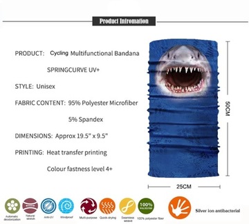 БАНДАНА ШАРФ ЮБКА ШАРФ ШАРФ АКУЛА