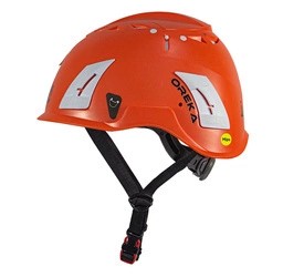 KASK OCHRONNY DO PRACY NA WYSOKOŚCI OREKA MIPS POMARAŃCZOWY IRUDEK