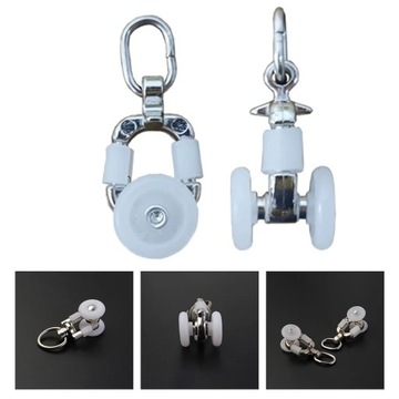 Бесшумные роликовые направляющие для штор, 20 шт.