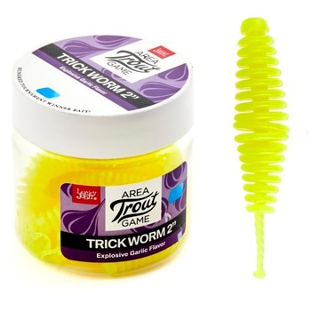 NA OKONIA ,PSTRĄGA LUCKY JOHN TRICK WORM 5 CM 101