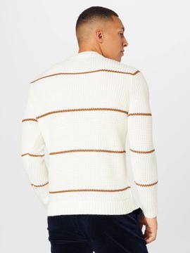 ONLY & SONS SWETER ECRU MĘSKI CASUAL L VAF