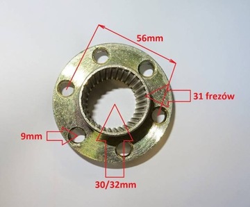 ЗАДНЯЯ СТУПИЦА ATV 150 ЗАДНЯЯ СТУПИЦА QUAD 31 ФРЕЗЫ