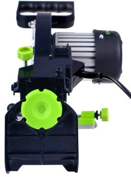 БОЛЬШАЯ МЕТАЛЛИЧЕСКАЯ ТОЧИЛКА ЦЕПИ, ДВА ДИСКА