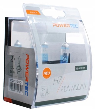 PLATINUM +130% ŚWIATŁA 12V 55W 2SZT Z3E21 ŻARÓWKI