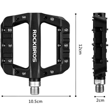 ВЕЛОСИПЕДНЫЕ ПЕДАЛИ ПЛАТФОРМА ДЛЯ ВЕЛОСИПЕДА, МЕТАЛЛ, НЕЙЛОН, MTB, УНИВЕРСАЛЬНЫЕ