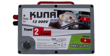 Электрическая овчарка KUNA 2.1J для куниц, электрификатор