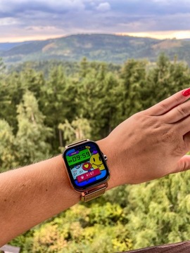 СМАРТЧАСЫ ЖЕНСКИЕ ЧАСЫ ПОЛЬСКОЕ МЕНЮ ПОДАРОК ​​НА РОЖДЕСТВЕНСКИЕ ЗВОНКИ АКСЕССУАРЫ ПОДХОДЯТ