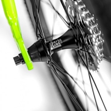 Детский велосипед KUbikes 24S, зеленый, легкий, 8,5 кг