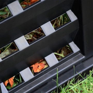 Компостер 1-камерный Patrol group 860 л, черный