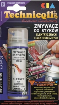 KONTAKT SPRAY DO CZYSZCZENIA STYKÓW TECHNICQLL