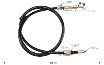 Кабель измерительный для мопеда Volcano 50 / J 902
